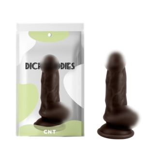 Фаллоимитатор силиконовый на присоске Be Mine Dildo 6.0 коричневый