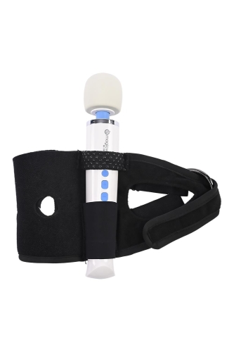 Фиксатор на ногу для игрушек черный Sportsheets Pivot Forced O Strap - 1