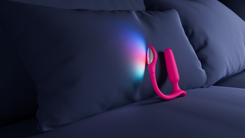 Анальна смарт-вібропробка з LED-підсвічуванням рожева Lovense Lush Anal - 11