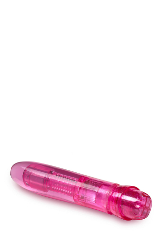 Вібратор гелевий рожевий Blush Naturally Yours Samba - 5