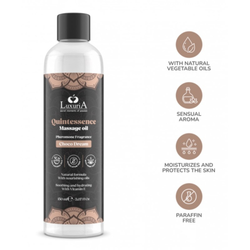 Масажна олія Intimateline Quintessence Choco Dream 150мл - 3