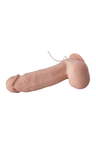 Вібратор реалістичний на присосці тілесного кольору з пультом ДК Dream Toys Mr Dixx daring duke - 8