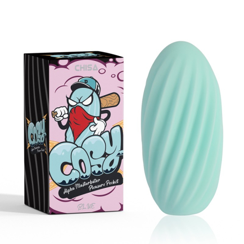 Мастурбатор яйце бірюзового кольору Chisa Pleasure Pocket - 1