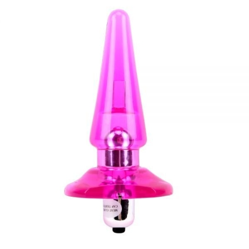 Анальний плаг з вібрацією Chisa Nicole's Vibra Plug рожевий - 2