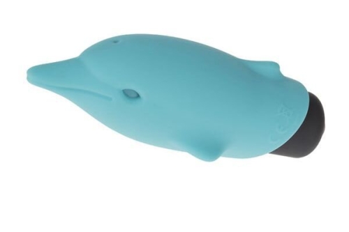 Минивибратор дельфинчик Adrien Lastic Pocket Vibe Flippy голубой - 5