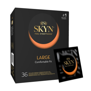 Презервативи збільшені безлатексні з поліізопрену SKYN Large 36 штук