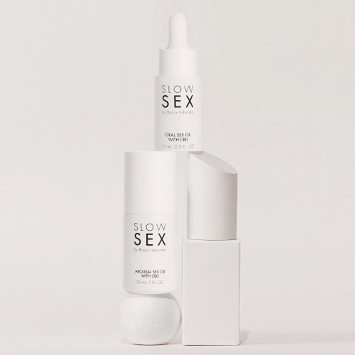 Масло для орального секса Bijoux Indiscrets SLOW SEX CBD, 15мл - 5