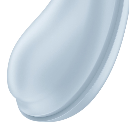 Клиторальный вибратор синий Satisfyer Drop To Go - 6