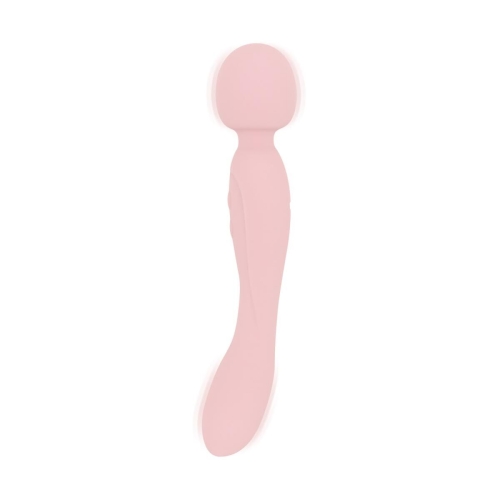 Вибратор-микрофон розовый Good Vibes Only SIMI Double-Sided Wand Vibrator - 2