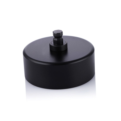 Адаптер для мастурбатора чорного кольору Hismith Cap for fleshlight - 5