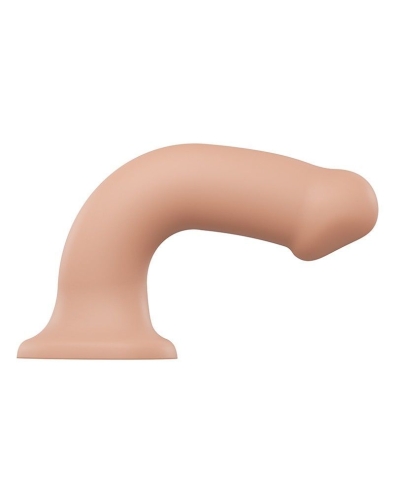 Великий фалоімітатор 20 см/4,5 см реалістик на присоску Strap-On-Me Dual Density Dildo Flesh XL - 2
