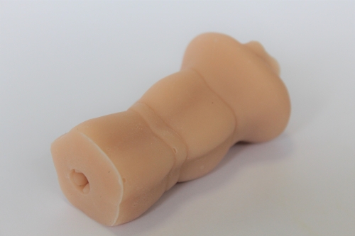 Мастурбатор блакитного кольору Travel Cup masturbator - 4