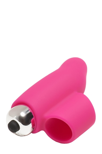 Вибропуля на палец для точки G розового цвета Dream Toys FLIRTS FINGER VIBE - 3