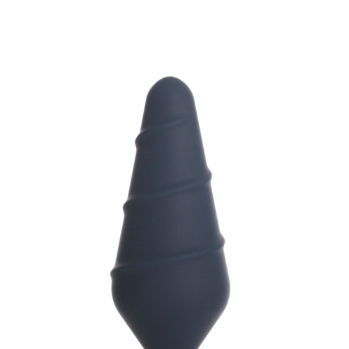 Анальная пробка синяя Lux Active Twist Plug размер Large - 3
