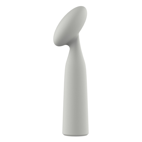 Точечный вибратор в форме мини-микрофона серый Dream Toys NUDE LUNA - 3