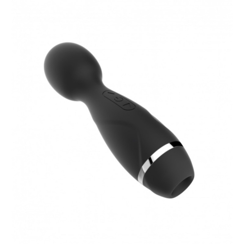 Вибромассажер Ванд микрофон для стимуляции интимных зон черного цвета Cnt Intimate Dual Pleasure - 2