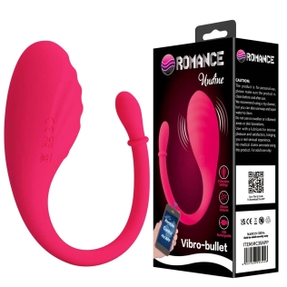 Смарт виброяйцо вагинальное силиконовое розовое BAILE Romance Undine