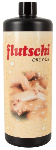 Массажное масло ля массажа и любви с долгим скользящим эффектом Flutshi Orgy Oil 1000 мл - 1