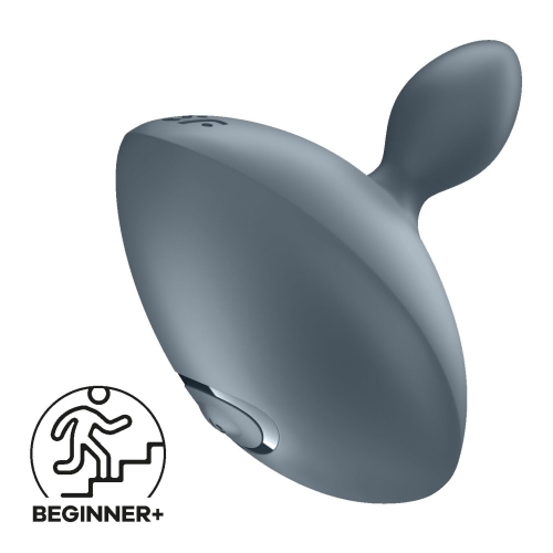 Анальна вібропробка сірого кольору Satisfyer Booty Absolute Beginners 4 - 1