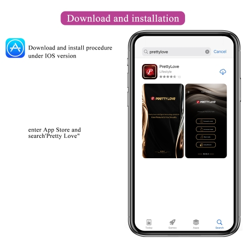 Смарт вібратор для точки G та клітора фіолетового кольору Lybaile Pretty Love G-Spot APP Baird - 11