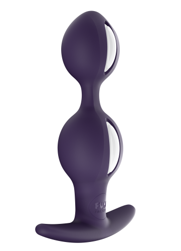 Анальные шарики B Balls Fun Factory фиолетовые - 1