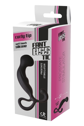 Массажер простаты черного цвета Dream Toys Fantasstic prostate stimulator - 2