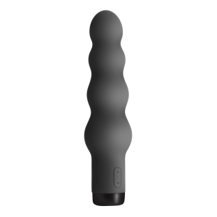 Вибратор шарообразный черного цвета S Pleasures Bullets Obsidian