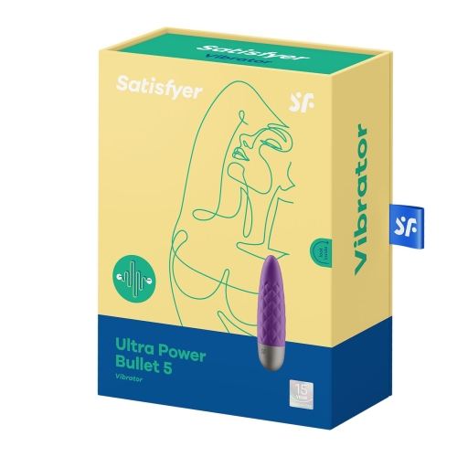 Вибратор для клитора фиолетовый Satisfyer Ultra Power Bullet 5 - 7