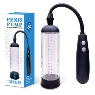 Автоматическая вакуумная помпа для члена прозрачного цвета Boss of toys Boss Series Penis pump the best enlargement system BS6000049