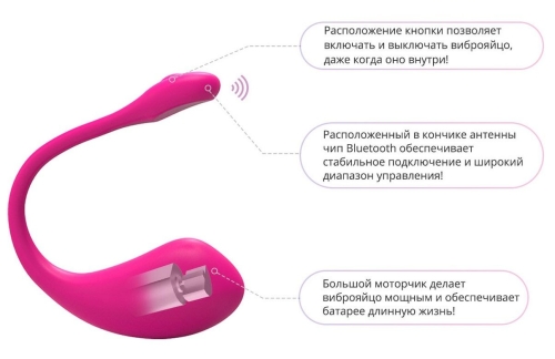 Смарт виброяйцо Lovense Lush 2 - 8
