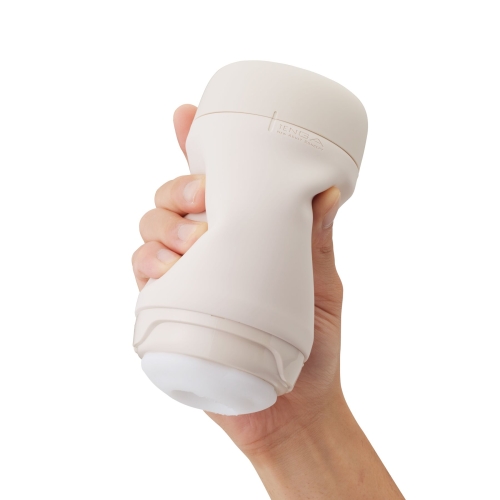 Мастурбатор сквозной TENGA PUFFY бежевый - 6