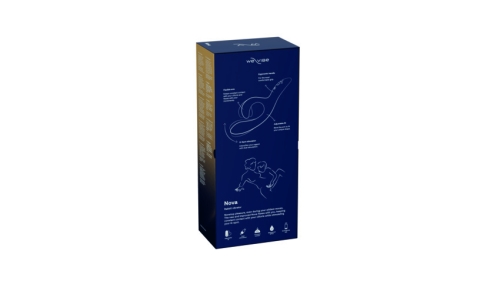 Вибратор с отростком для клитора синего цвета с управление со смартфона We Vibe Nova 2 - 29