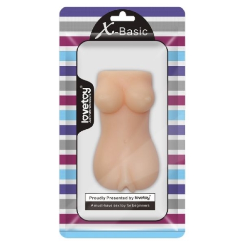 Карманный мастурбатор вагина Lovetoy X-Basic Pocket Pussy телесный - 2