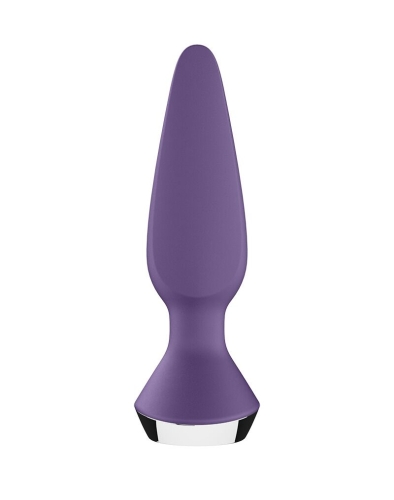 Анальная вибропробка фиолетовая Satisfyer Plug-ilicious 1 - 5