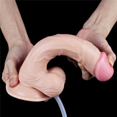 Фалоімітатор кінчаючий реалістичний на присоску Squirt Extreme Dildo - 3