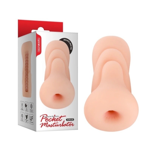 Мастурбатор для мужчин Versatile Realistic Pocket Masturbator Anus - 1