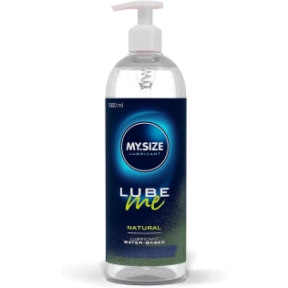 Високоякісний натуральний гель найновішої серії MySize Lube Me Natural 1000 мл