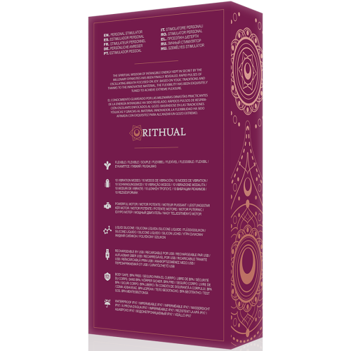 Вагінальний вібратор для зони G рожевого кольору Kriya Ritual - 8