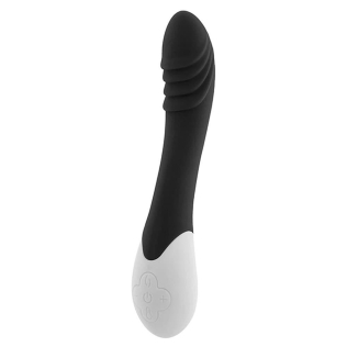 Вибратор для точки G водостойкий с функцией нагрева черный S Pleasures Premium Phoenix 