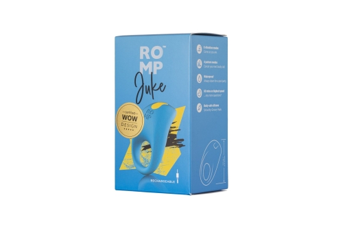 Эрекционное виброкольцо с изогнутой головкой Romp Juke - 8