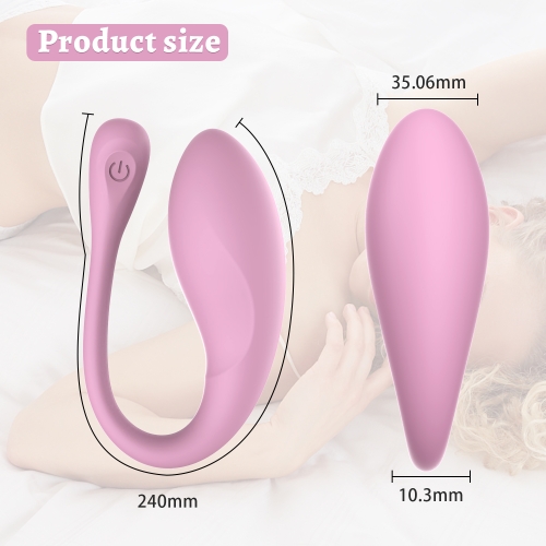 Віброяйце з дистанційним керуванням лавандовий Every Night Toys Isadora 10 режимів вібрації - 3