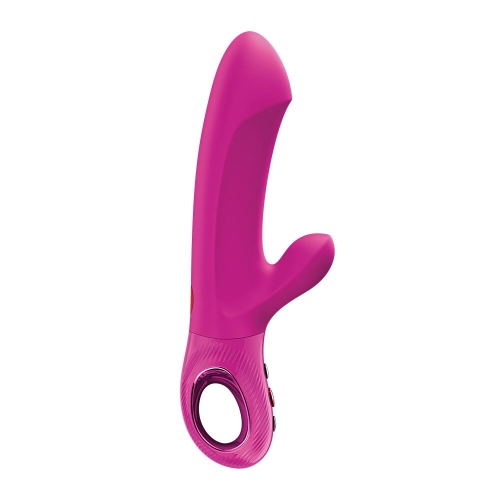 Пульсатор для точки G з кліторальним відростком фіолетовий Fun Factory Bi Stronic Embrace - 4