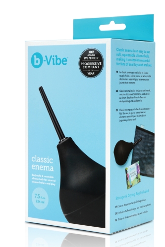Анальний душ B-Vibe для інтимних чорних ігор - 9