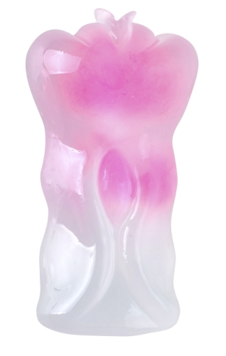 Мастурбатор вагина прозрачно розового цвета Xise Yoku Geisha sexy vagina stroker Crystal version - 1