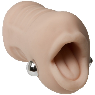 Мастурбатор Doc Johnson Sasha Grey - Ultraskyn Vibrating Deep Throat Sucker