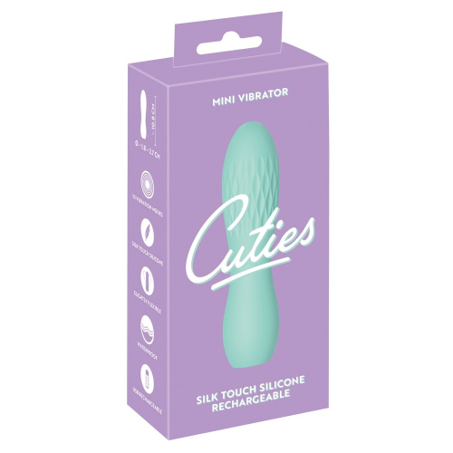 Міні вібратор для клітора Cuties 3 м'ятний - 3