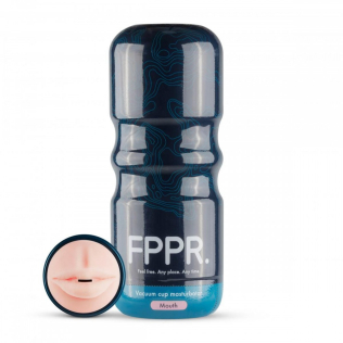 Мастурбатор ротик в колбе для члена FPPR Mouth Masturbator Beidge Color