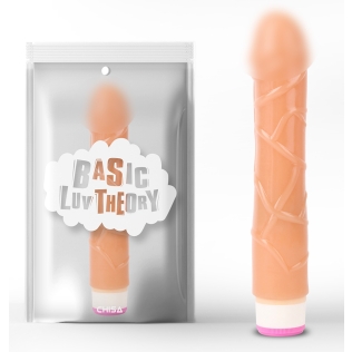 Реалістичний рельєфний вібратор тілесний CHISA Basic Luv Theory Basic Pulsator