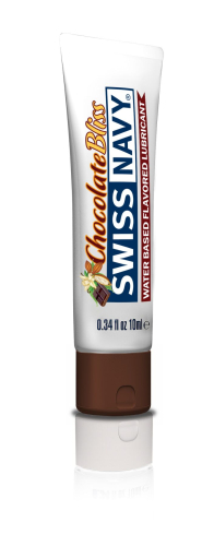Оральная смазка на водной основе со вкусом шоколада Swiss Navy Chocolate Bliss 10 мл - 1