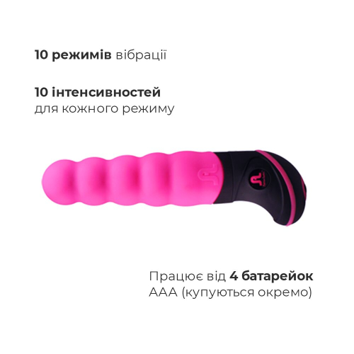 Вібратор вагінальний рожевий Adrien Lastic Billy the Kid - 3